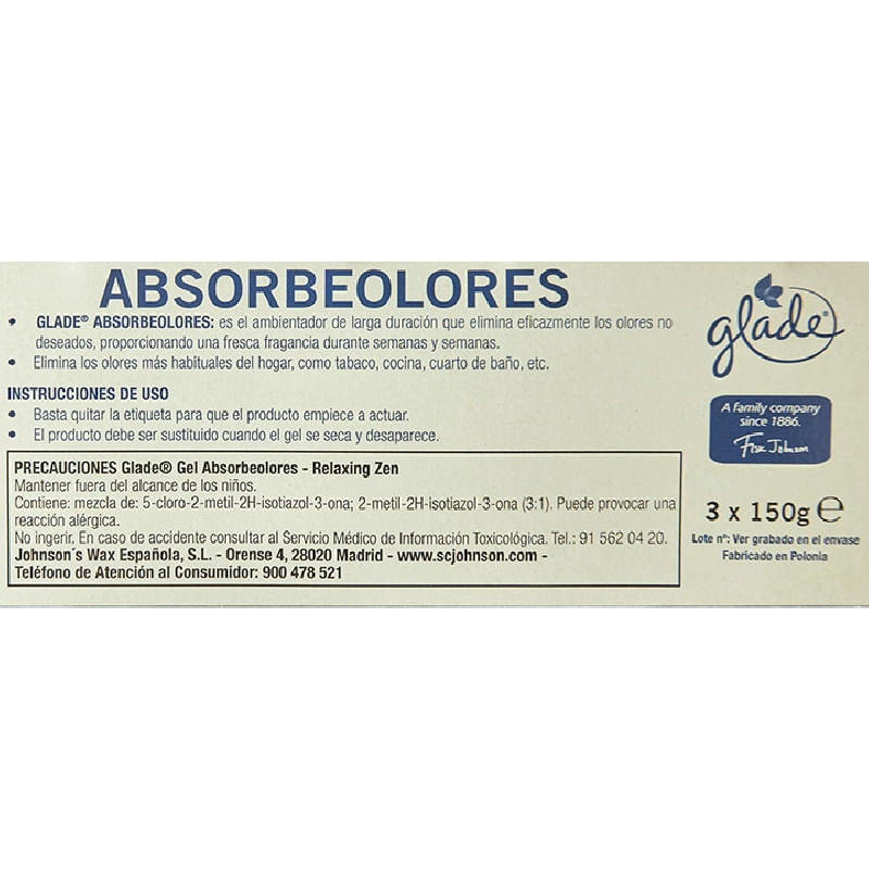 Ambientador-Glade-absorb-3x2-relax-zen