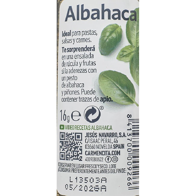 Albahaca-Carmencita