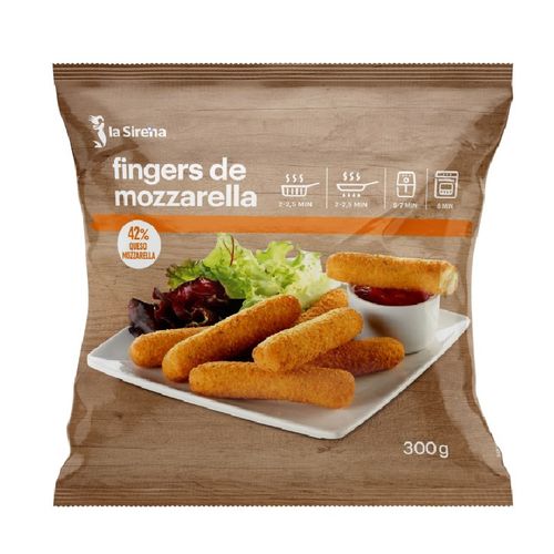 Fingers de mozzarella