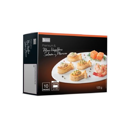 Mini hojaldres pescado y marisco Premium