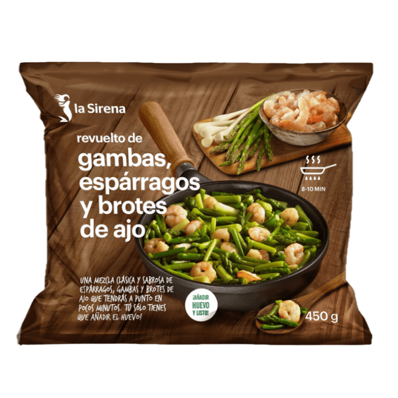 Revuelto-de-ajos-esparragos-y-gambas