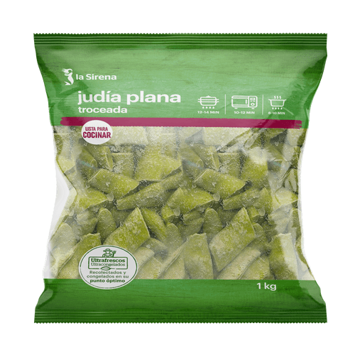 Mongeta plana trossejada