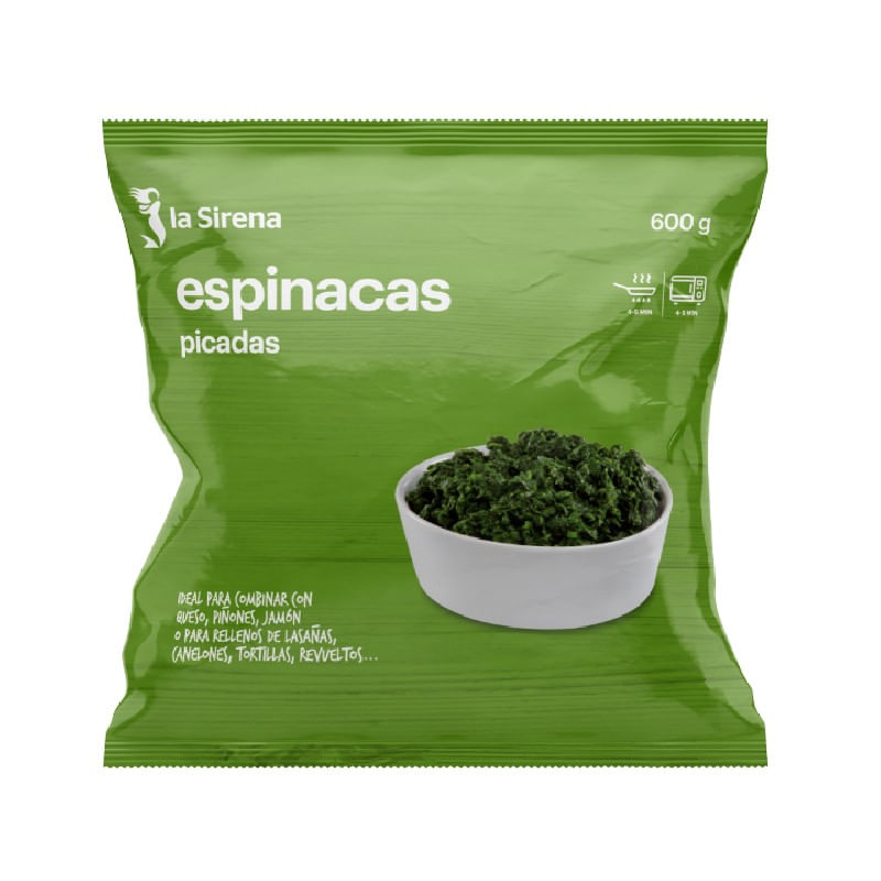 Espinaca-picada