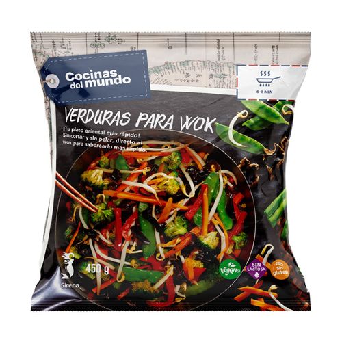 Verduras para wok