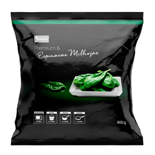 Espinacas milhojas Premium