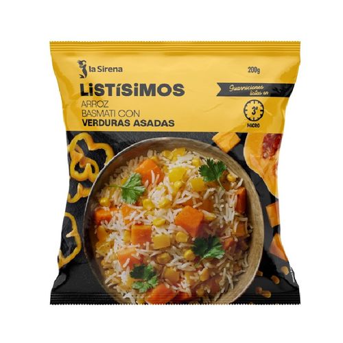Arroz Basmati con verduras