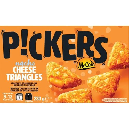 Pickers nachos farcits formatge cheddar MCCain