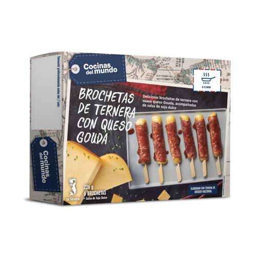 Brotxeta vedella gouda
