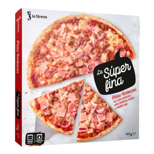 Pizza la Súper Fina Barbacoa