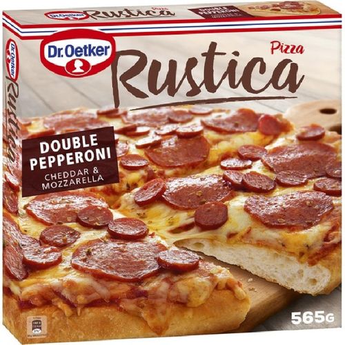 Pizza rústica pepperoni Dr. Oetker