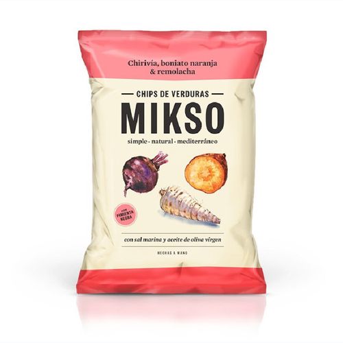 Chips de chirivía y boniato Mikso