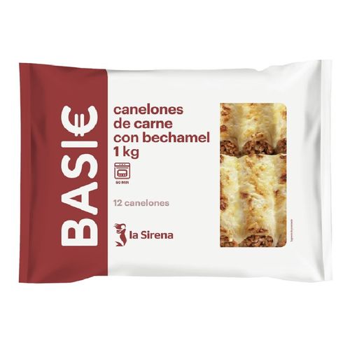 Canelons de carn amb beixamel Basic