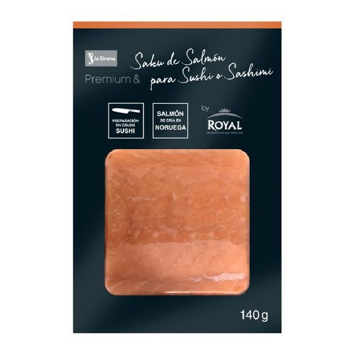 Saku de salmó curat Premium