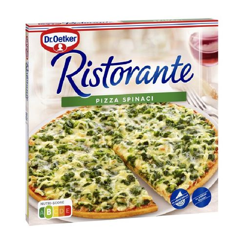 Pizza fina Ristorante espinacs i formatge Dr. Oetker