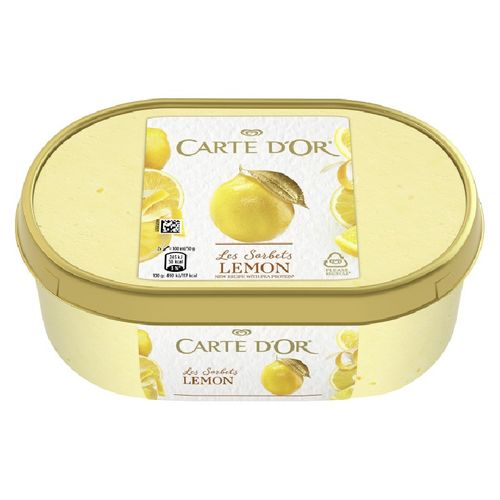 Terrina Sorbet de Llimona Carte D'Or Frigo