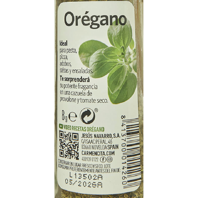 Oregano-Carmencita