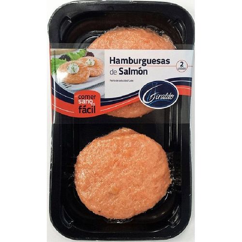 Hamburguesa salmó Giraldo
