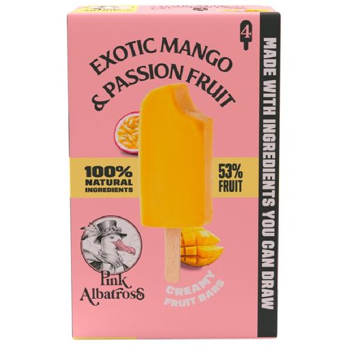 Sorbete mango maracuya Pink Albatross
