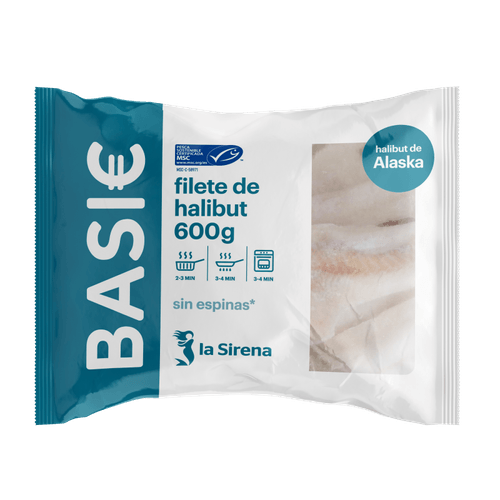 Filete halibut MSC Basic