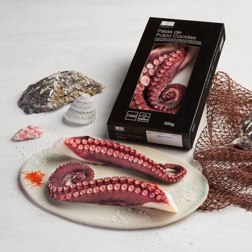 Patas grandes de pulpo cocido Premium