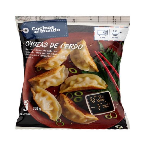 Gyozas de porc