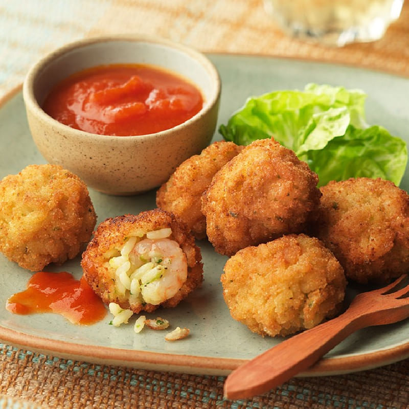 Croquetas-de-arroz-y-camarones
