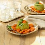 Pastelitos-de-espinacas-y-halibut-con-corona-de-zanahorias