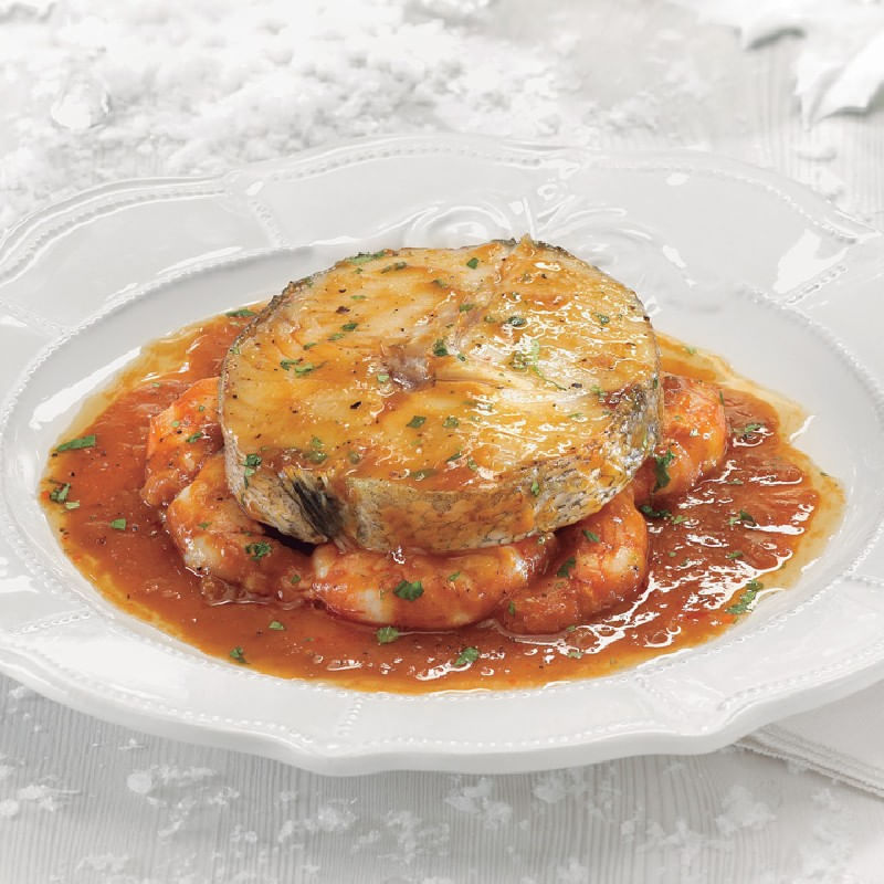 Rodaja-de-merluza-austral-Premium-con-salsa-de-gambon