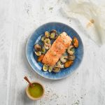 Lomo-de-salmon-con-mariscos-en-papillote