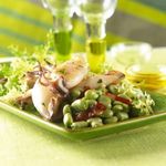 Ensalada-tibia-de-habitas-y-calamares