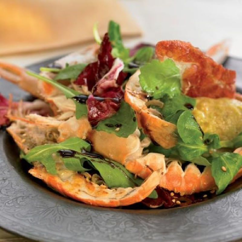 Ensalada-de-cigalas-con-guacamole