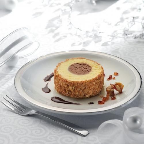 Gelat de crocant amb fruits secs caramel·litzats