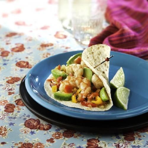 Burret de gambes i alvocat