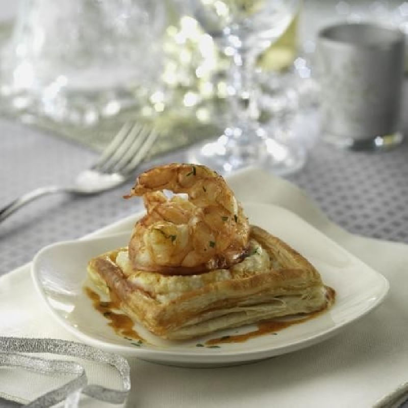 Crujiente-de-gambas-y-brandada-de-bacalao