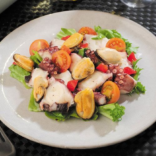 Salpicón de pulpo y mejillón