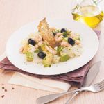 Bacalao-con-vinagreta-de-aguacate-y-gambas