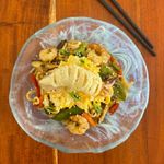 Noodles-fritos-con-calamar-y-gambones