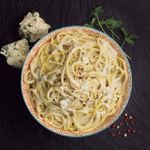 Spaghettis-con-verduras-al-roquefort