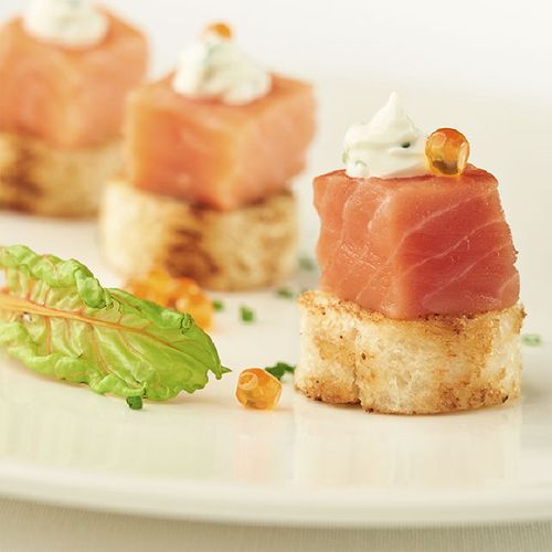 Pintxo de salmón