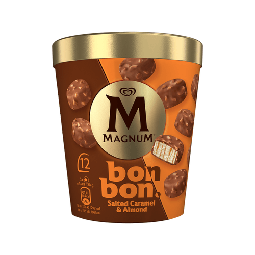 Bon bon salted caramel almond frigo