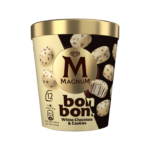 Bon bon white chocolate cookies frigo