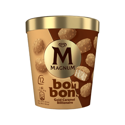 Bon bon gold caramel billionaire frigo