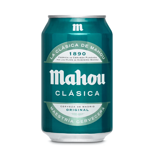 Cerveza clásica Mahou 4.8º