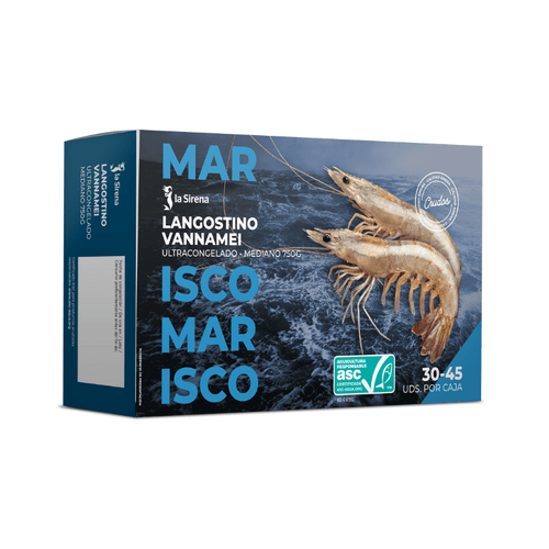 Llagostí Vannamei ASC 30/45