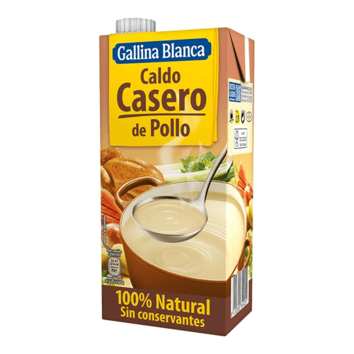 Caldo pollo natural 100% Gallina Blanca