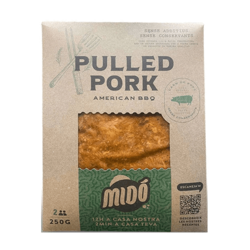 Pulled pork bbq Midó