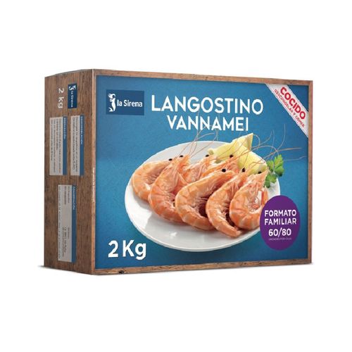 Llagostí Vannamei cuit