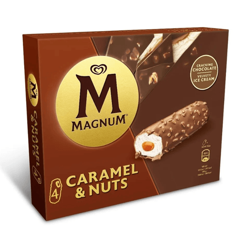 Barretes de gelat Magnum Bar Caramel & Nuts