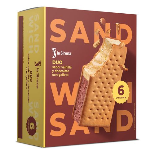 Sandwitx vainilla i xocolata