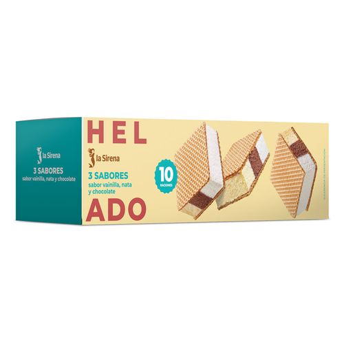 Bloc gelat 3 sabors